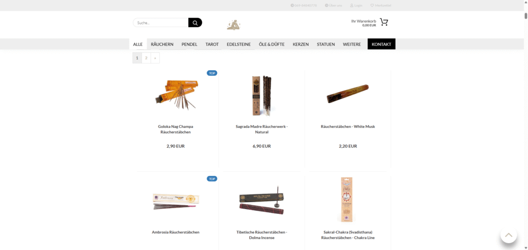 Top 5 Esoterik Shops im Raum Frankfurt am Main